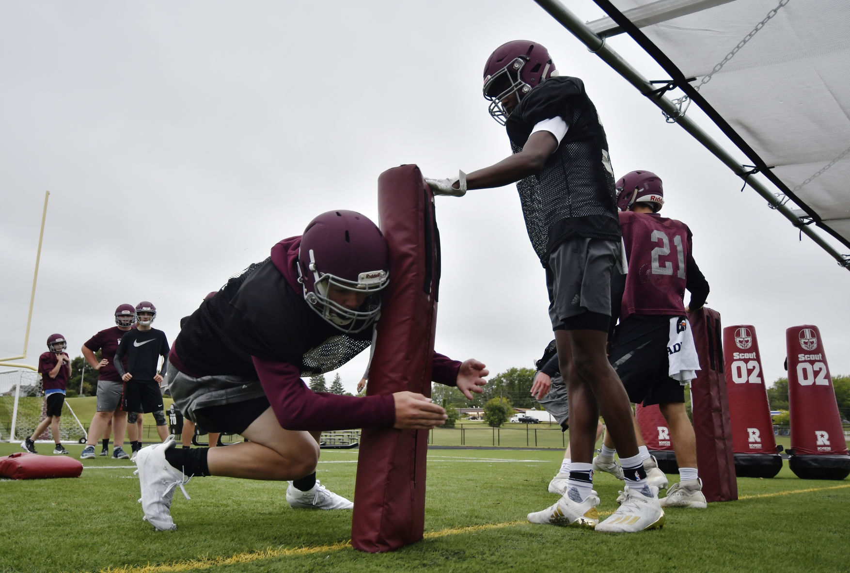 CENTRAL FOOTBALL PRACTICE